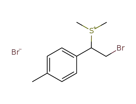 [2-bromo-1-(4-methylphenyl)ethyl]dimethylsulfonium bromide