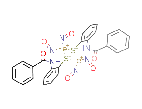 [Fe(μ-SC6H4-o-NHC(O)Ph)(nitrosyl)2]2