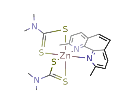 Zn(S2CNMe2)2(DMP)