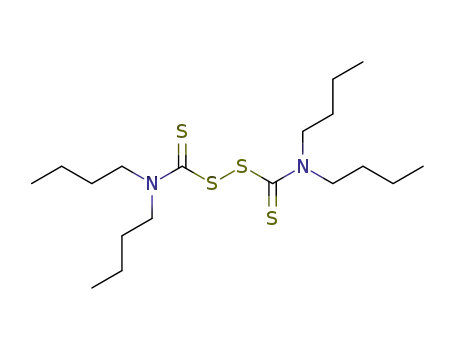 Molecular Structure of 1634-02-2 (TETRA-N-BUTYLTHIURAM DISULFIDE)