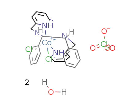 dichloro(diphenyl-1,6-di(2-pyridyl)-2,5-diazahexane)cobalt(III) perchlorate dihydrate