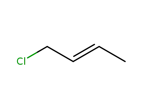Molecular Structure of 4894-61-5 ((E)-1-Chlorobut-2-ene)