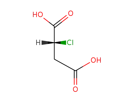 Molecular Structure of 3972-40-5 ((R)-2-CHLOROSUCCINIC ACID)