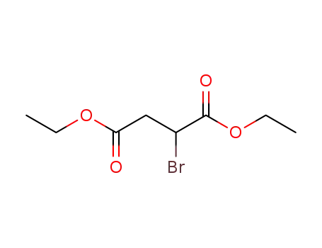 Molecular Structure of 763-51-9 (Butanedioic acid, bromo-, diethyl ester)