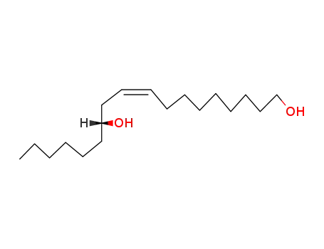 Molecular Structure of 540-11-4 (RICINOLEYL ALCOHOL)