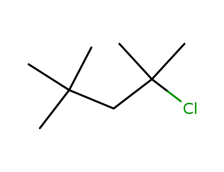 Molecular Structure of 6111-88-2 (2-CHLORO-2,4,4-TRIMETHYLPENTANE)