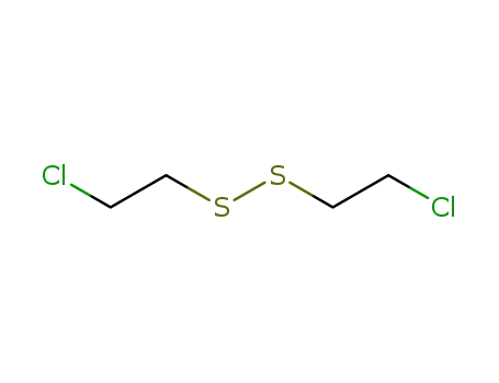 Molecular Structure of 1002-41-1 (BIS(2-CHLOROETHYL)DISULPHIDE)
