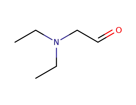 Molecular Structure of 32314-21-9 (Acetaldehyde, (diethylamino)-)