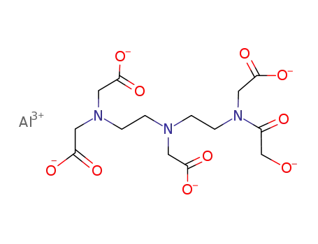 Al(diethylenetriaminepentaacetate)(2-)