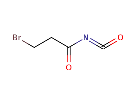 Molecular Structure of 18926-24-4 (Propanoyl isocyanate, 3-bromo-)