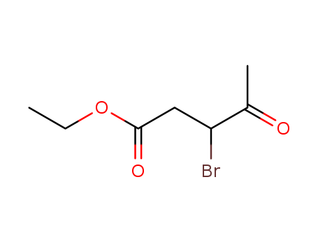 3-BROMO-4-OXO-PENTANOIC ACID ETHYL ESTER