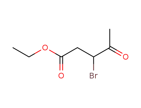 3-BROMO-4-OXO-PENTANOIC ACID ETHYL ESTER