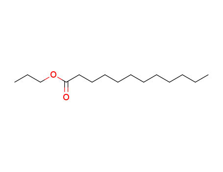Molecular Structure of 3681-78-5 (PROPYL LAURATE)