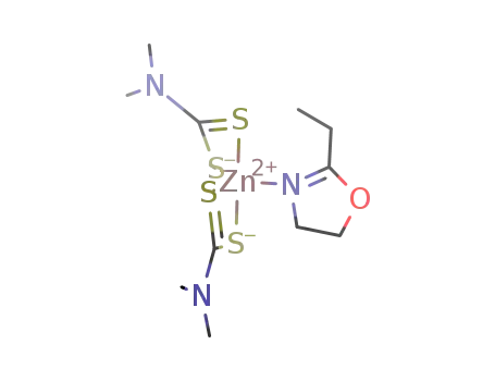 [Zn(S2CNMe2-κ(2)S)2(2-ethyl-2-oxazoline-κ(1)N)]