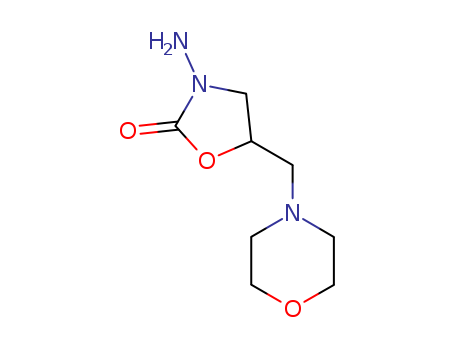 3-AMINO-5-MORPHOLINOMETHYL-2-OXAZOLIDINONE