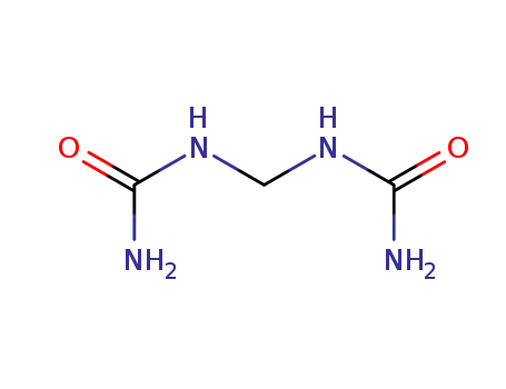 Molecular Structure of 13547-17-6 (N,N''-methylenebis(urea))