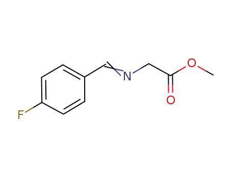 (4-fluorobenzylideneamino)acetic acid methyl ester