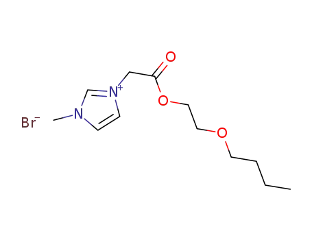 3-methyl-1-(butoxyethoxycarbonylmethyl)imidazolium bromide