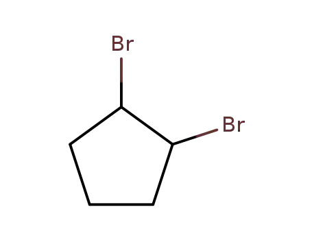Molecular Structure of 29974-65-0 (1,2-Dibromocyclopentane)
