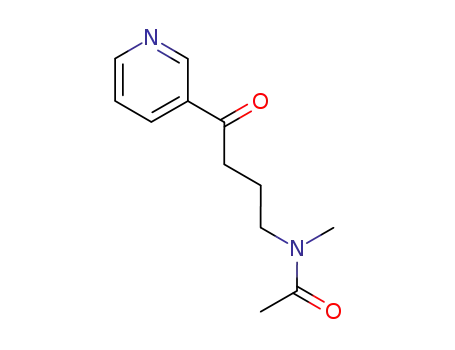 N-methyl-N-(4-oxo-4-[3]pyridyl-butyl)-acetamide