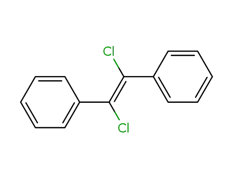 Molecular Structure of 951-86-0 ([(E)-1,2-dichloro-2-phenyl-ethenyl]benzene)
