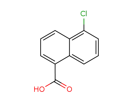 Molecular Structure of 16650-52-5 (5-CHLORO-1-NAPHTHOIC ACID)