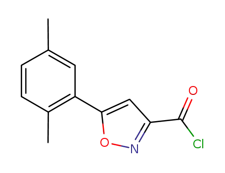 5-(2,5-dimethylphenyl)-1,2-oxazole-3-carbonyl chloride