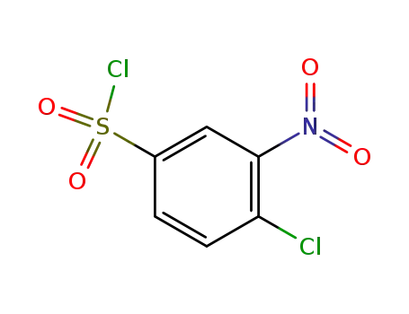 Molecular Structure of 97-08-5 (4-Chloro-3-nitrobenzenesulfonyl chloride)