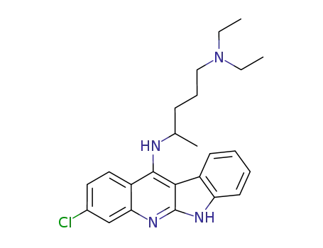 N4-(3-chloro-6H-indolo[2,3-b]quinolin-11-yl)-N1,N1-diethyl-pentane-1,4-diamine