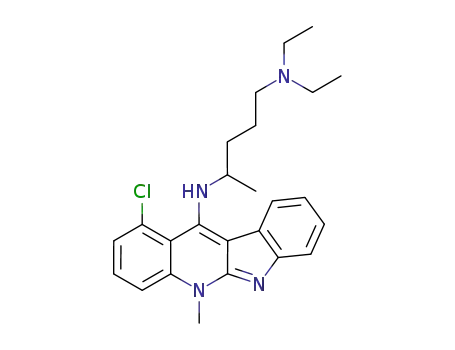 N4-(1-chloro-5-methyl-5H-indolo[2,3-b]quinolin-11-yl)-N1,N1-diethyl-pentane-1,4-diamine
