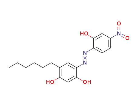 5-N-hexyl-2,2',4-trihydroxy-4'-nitro-azobenzene