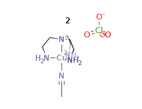 [Cu(tris(2-aminoethyl)amine)(acetonitrile)](ClO4)2