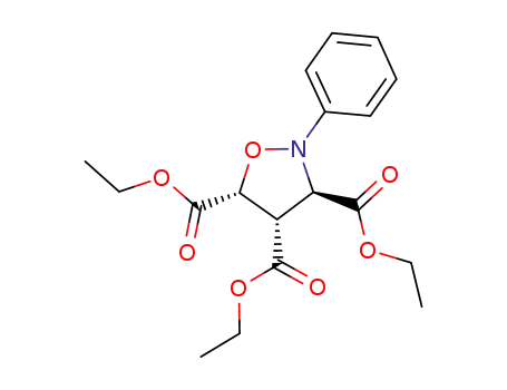 triethyl 2-phenylisoxazolidine-3,4,5-tricarboxylate