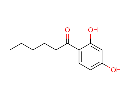 Molecular Structure of 3144-54-5 (4-Hexanoylresorcinol)