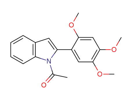 2-(2',4',5'-trimethoxyphenyl)-N-acetylindole