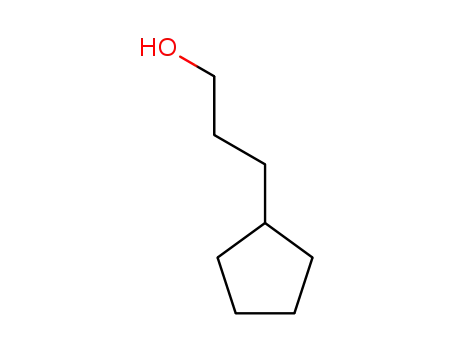 Molecular Structure of 767-05-5 (3-CYCLOPENTYL-1-PROPANOL)