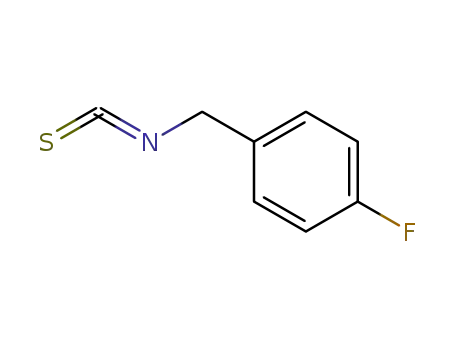 Molecular Structure of 2740-88-7 (4-FLUOROBENZYL ISOTHIOCYANATE)