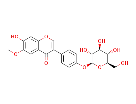 glycitein 4'-O-β-D-glucoside