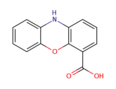 Molecular Structure of 99847-07-1 (10H-Phenoxazine-4-carboxylic acid)