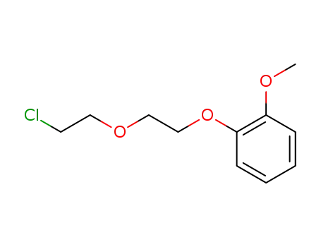 Molecular Structure of 2287-32-3 (1-[2-(2-chloroethoxy)ethoxy]-2-methoxybenzene)