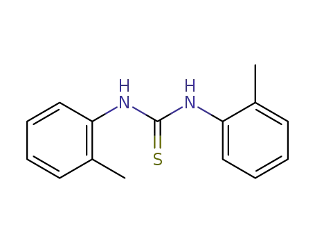 Molecular Structure of 137-97-3 (1,3-DI(O-TOLYL)THIOUREA)