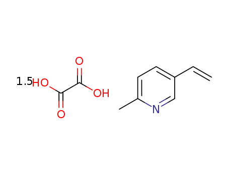 2-methyl-5-vinylpyridine sesqui-oxalate