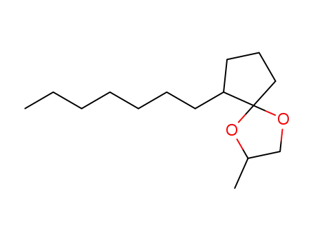 2-methyl-6-heptyl-1,4-dioxaspiro[4.4]nonane