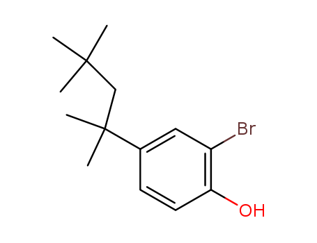 2-Bromo-4-(2,4,4-trimethylpentan-2-yl)phenol cas no. 57835-35-5 98%