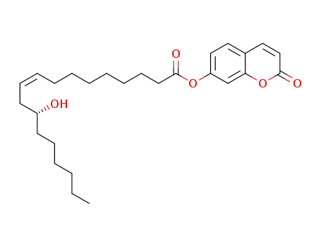 coumarin-7-yl (9Z,12R)-12-hydroxyoctadec-9-enoate