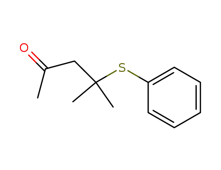 4-methyl-4-phenylsulfanyl-pentan-2-one
