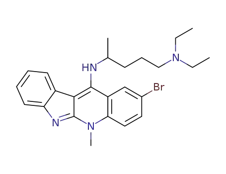 N4-(2-bromo-5-methyl-5H-indolo[2,3-b]quinolin-11-yl)-N1,N1-diethylpentane-1,4-diamine