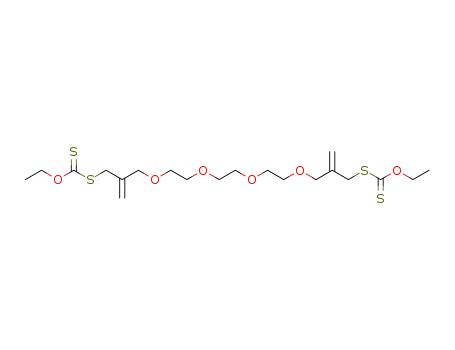 S,S'-2,15-dimethylene-4,7,10,13-tetraoxahexadecane-1,16-diyl O,O'-diethyl dicarbonodithioate