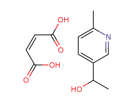 1-(6-methylpyridin-3-yl)ethanol maleate
