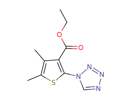 ethyl 4,5-dimethyl-2-(1H-tetrazol-1-yl)thiophene-3-carboxylate